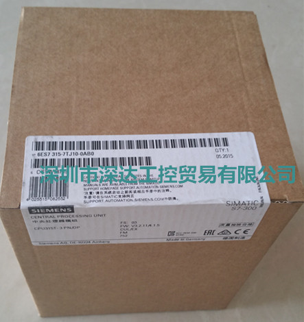 6ES73157TJ100AB0S7-300CPU315T-3PN